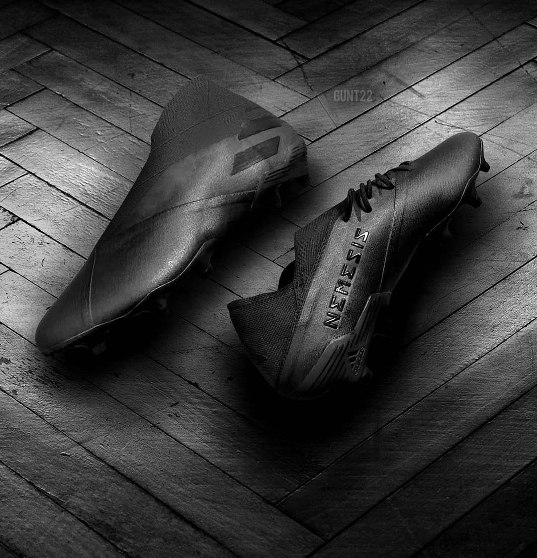 All black nemeziz shop boots